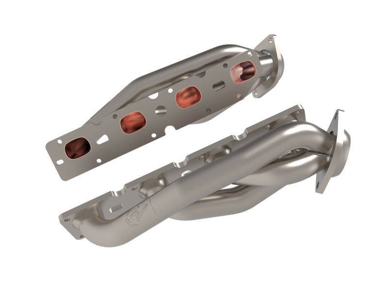 aFe Twisted Steel 11-21 Jeep Grand Cherokee 5.7L V8 Headers with Titanium Coating