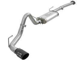 aFe MACH Force-Xp 2-1/2in 304 Stainless Steel Cat-Back Exhaust with Black Tips for Toyota Tacoma 2016-2023