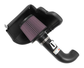 K&N Engineering Part 69-8006TTK Black Typhoon Short Ram Intake for 2015-2017 Subaru WRX