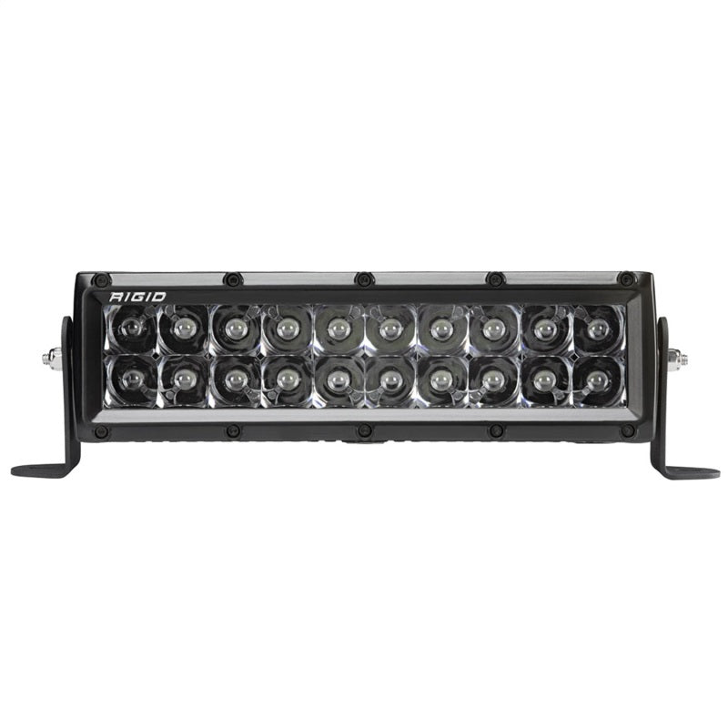 Rigid Industries 10-Inch E-Series Spot Midnight Edition LED Light Bar - Blackout Optics with Enhanced Brightness