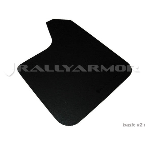 Rally Armor Basic Black Mud Flap Set with Rally Logo - Universal Fit, No Hardware Included