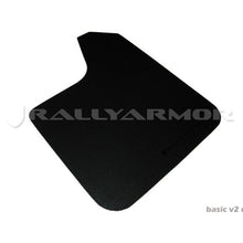 Load image into Gallery viewer, Rally Armor Basic Black Mud Flap Set with Rally Logo - Universal Fit, No Hardware Included