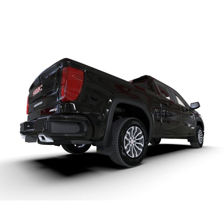 Rally Armor UR Series Mud Flaps for GMC Sierra 1500 (2019-2024) – Black with Red Logo