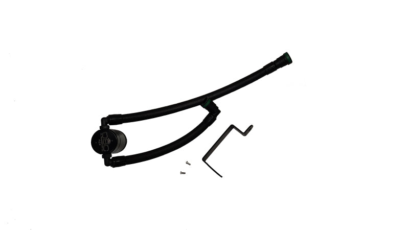 J&L JLT3059P-B Oil Separator 3.0 PCV Side, Black Anodized for Ford Bronco and Ranger 2.3L EcoBoost