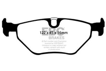 Load image into Gallery viewer, EBC DP41091R Yellowstuff Rear Brake Pads for BMW 5 Series