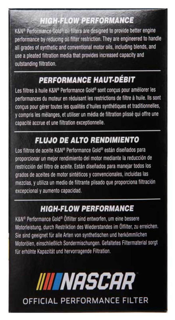K&N Engineering KNNHP-7018 Cartridge Oil Filter for Ford, Toyota, Lexus Vehicles