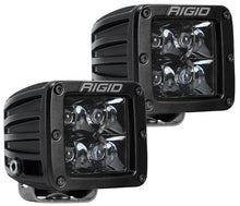 Load image into Gallery viewer, Rigid Industries D-Series Midnight Edition Spot LED Pod Lights (Set of 2) * Blackout Diffused Lens Technology