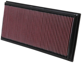 K&N Engineering Part 33-2857 High-Flow Reusable Air Filter for Porsche Cayenne, Audi TT Quattro, Volkswagen Touareg