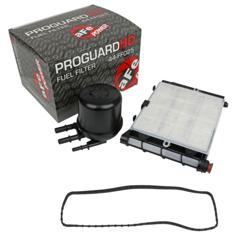 aFe ProGuard D2 Fuel Filter for 2017-2021 Ford Diesel Trucks V8-6.7L, Part Number AFE44-FF025