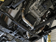 Load image into Gallery viewer, aFe Power Twisted Steel Y-Pipe 2-1/4 inch to 2-1/2 inch 409 Stainless Steel Exhaust for Jeep Wrangler JL &amp; Gladiator JT