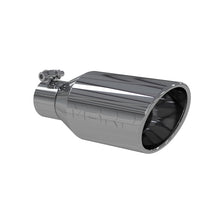 Load image into Gallery viewer, MBRP Universal Exhaust Tip 4.5 inch O.D. Angle Rolled End T304 Stainless Steel, 2.5 inch Inlet, 11 inch Length