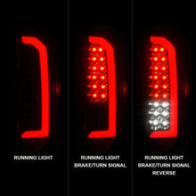 Load image into Gallery viewer, ANZO 15-21 Chevrolet Colorado Full LED Tail Lights with Red Lightbar, Black Housing, Smoke Lens