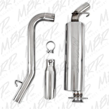 Load image into Gallery viewer, MBRP Armor Plus Series Cat Back Exhaust System for 2002-2006 Jeep Wrangler 2.5L &amp; 4.0L