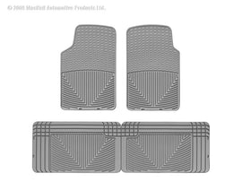WeatherTech All-Weather Floor Mats for Volkswagen Vanagon - Gray, Part #wetW3GR-W25GR
