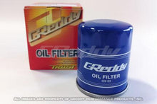 Load image into Gallery viewer, GReddy OX-03 Oil Filter for Toyota Vehicles - 3/4 -16UNF Inlet, 65mm Diameter, 90mm Height