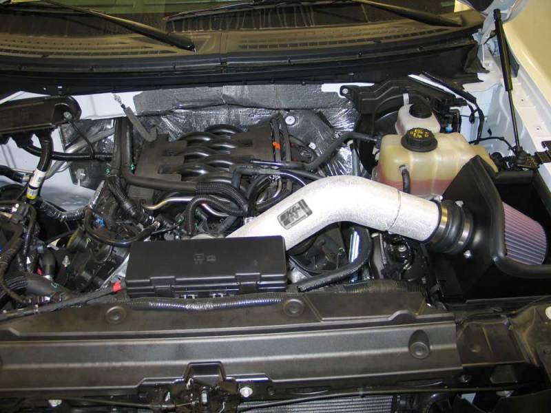 K&N Engineering High Flow Cold Air Intake Kit for Ford F-150 5.0L V8 - Part #knn77-2581KP