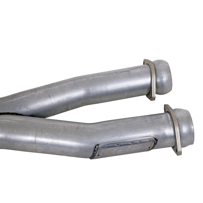 BBK 79-04 Mustang Coyote Swap Short Mid X Pipe with Catalytic Converters for BBK Long Tube Headers