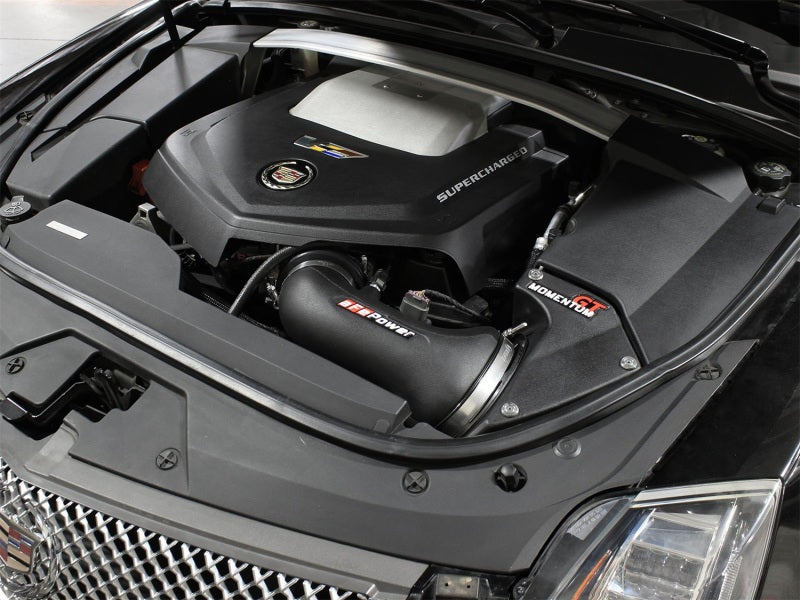 aFe Momentum GT Pro Dry S Cold Air Intake System for Cadillac CTS-V 2009-2015 with 6.2L V8 Supercharged Engine
