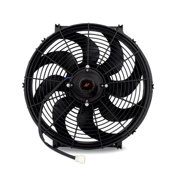 Mishimoto 16 Inch Race Line High-Flow Electric Fan - Heavy-Duty Cooling for Large Engines