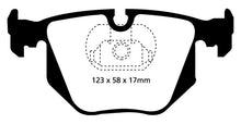 Load image into Gallery viewer, EBC Redstuff Ceramic Rear Brake Pads for BMW 3 Series (E46) * Low Dust, High Performance