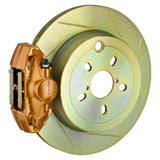 BREMBO - 2008-2014 Subaru WRX Rear GT Brake Kit with 2-Piston Cast Rotors - 2E5.5002A4