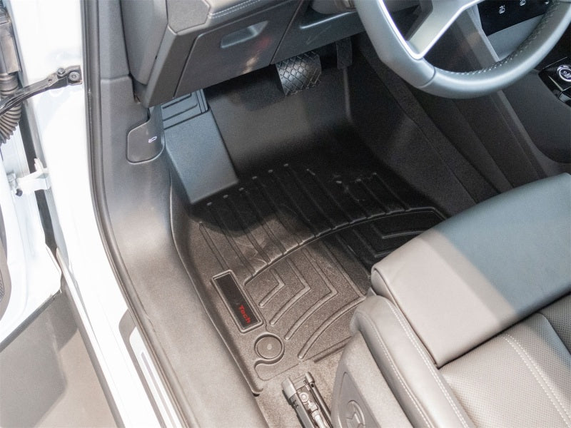 WeatherTech DigitalFit Front FloorLiner for 2025 Audi Q6 e-tron and SQ6 e-tron, Black - WET4419241