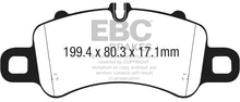 Load image into Gallery viewer, EBC Redstuff Ceramic Low Dust Brake Pads for Porsche 911 and 718 Models