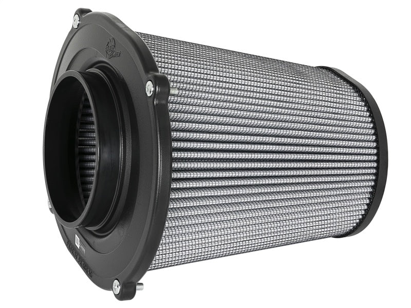 aFe Quantum Pro DRY S Air Filter with Inverted Top * 5-inch Flange, 8-inch Height for Quantum Series Cold Air Intake Systems