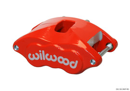 Wilwood D52 Red 2-Piston Caliper with 1.04-inch Disc for GM Vehicles - Part Number WIL120-10937-RD
