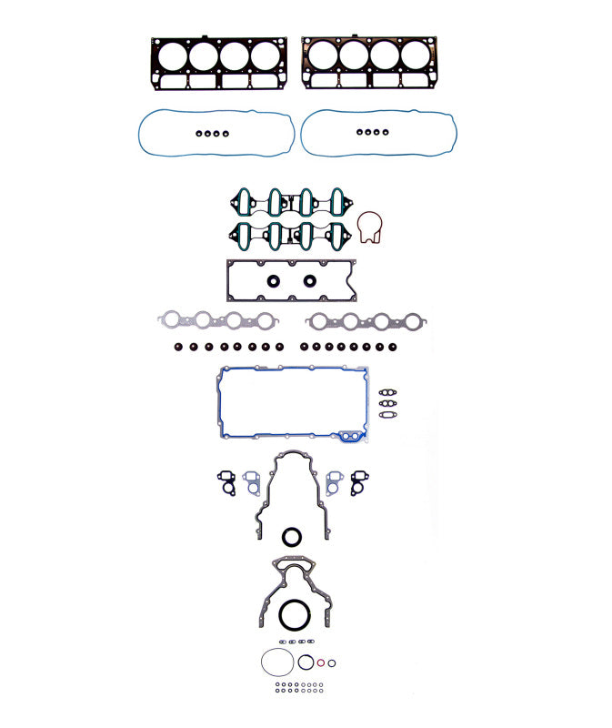Fel-Pro Chevrolet Silverado 2500 HD 260-1956 Engine Gasket Set for GMC Yukon and Cadillac Escalade ESV/EXT