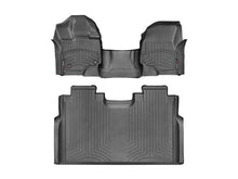Load image into Gallery viewer, WeatherTech FloorLiner DigitalFit for Ford F-150 (2015-2016) - Front and Rear Over-the-Hump, Black