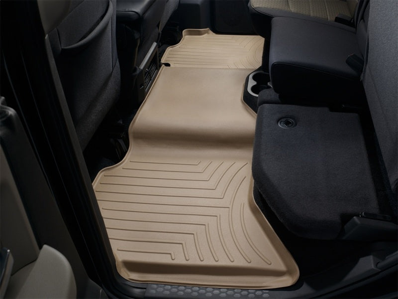 WeatherTech DigitalFit Rear FloorLiner for Dodge Ram 1500 Crew Cab (2013-2019) in Tan