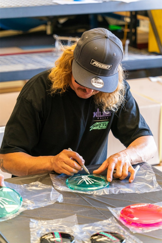 Rigid Industries x Shreddy 360-Series 6-Inch LED Lights with Custom Covers - Part Number rig36204-SHREDDY