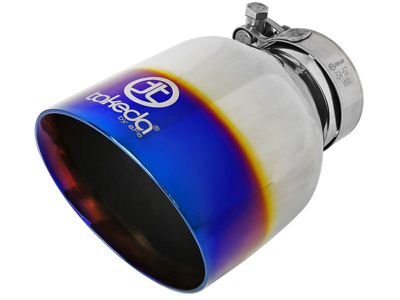 aFe Power Takeda Cat-Back Exhaust System for 2021-2024 Toyota GR Supra 2.0L with Blue Tips