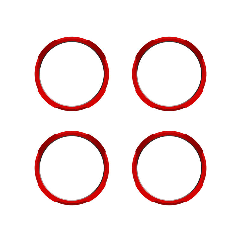 KC HiLiTES FLEX ERA LED Light Bar Bezel Kit for 10-inch Segments - Red