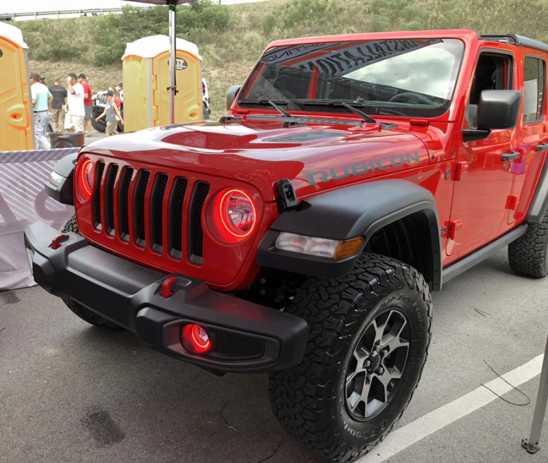 Oracle Lighting Jeep Wrangler JL/Gladiator JT ColorSHIFT LED Fog Light Halo Kit