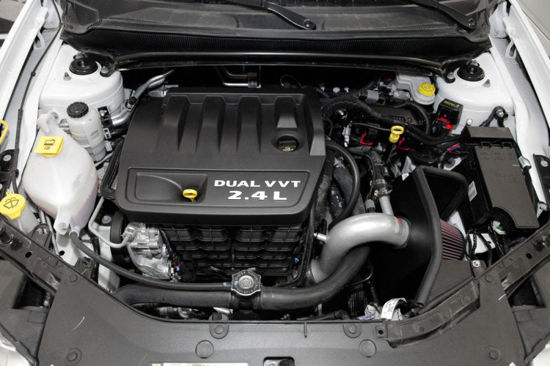 K&N 69 Series Typhoon Cold Air Intake Kit for 2012-2014 Dodge Avenger & Chrysler 200 with 2.4L Engine