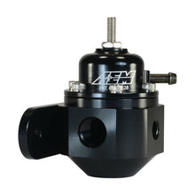 Load image into Gallery viewer, AEM Universal Black Adjustable Fuel Pressure Regulator (Part Number: AEM25-302BK)