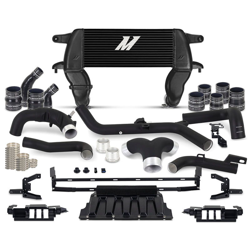 Mishimoto 21+ Ford Bronco 2.7L High Mount Intercooler Kit with Black Finish