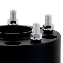 Load image into Gallery viewer, Mishimoto Wheel Spacers misBNWS-016-500BK, 5x139.7 Bolt Pattern, 77.8mm Hub-Centric, 1/2-20 Thread, Black