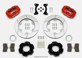 Wilwood Forged Dynalite Front Hat Kit with 11-inch GT Rotors for Mazda Miata 2001-2003