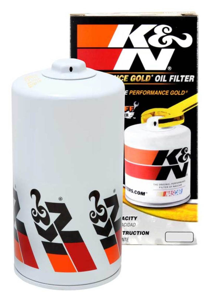 K&N Engineering KNNHP-4005 Premium Oil Filter for Ford Super Duty 6.7L V8 Diesel