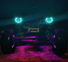 Load image into Gallery viewer, ORACLE Lighting 7-inch High Powered LED Headlights with Dynamic ColorSHIFT for Jeep Wrangler and Off-Road Vehicles