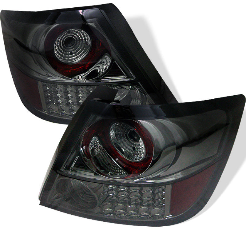 Spyder Smoke LED Tail Lights for 2005-2010 Scion tC * Part Number ALT-YD-TSTC04-LED-SM