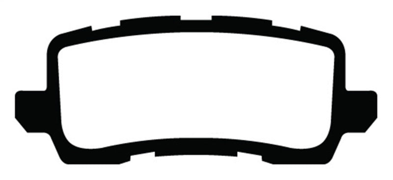 EBC DP23018 Greenstuff 2000 Series Rear Brake Pads for Acura RLX, TLX and MDX