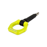 Mishimoto Racing Tow Hook for Subaru BRZ, Scion FR-S, Toyota 86 and Subaru WRX – Neon Yellow, Part #misMMTH-BRZ-13NY
