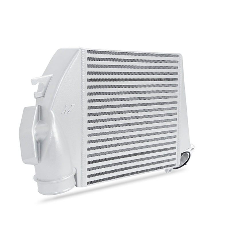 Mishimoto 2008-2014 Subaru WRX Top-Mount Intercooler Kit - Powder Coated Silver and Black Hoses