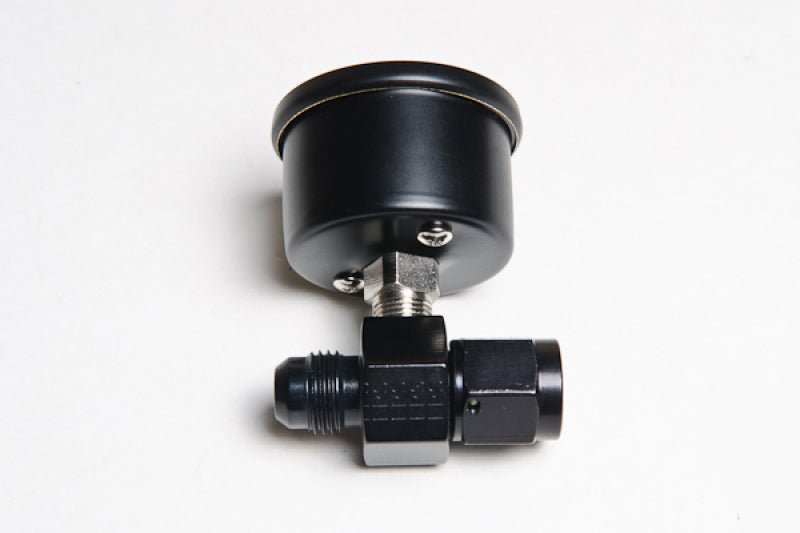 Radium Engineering Fuel Pressure Gauge with 6AN Inline Adapter - Part Number RAD20-0152