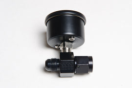 Radium Engineering Fuel Pressure Gauge with 6AN Inline Adapter - Part Number RAD20-0152