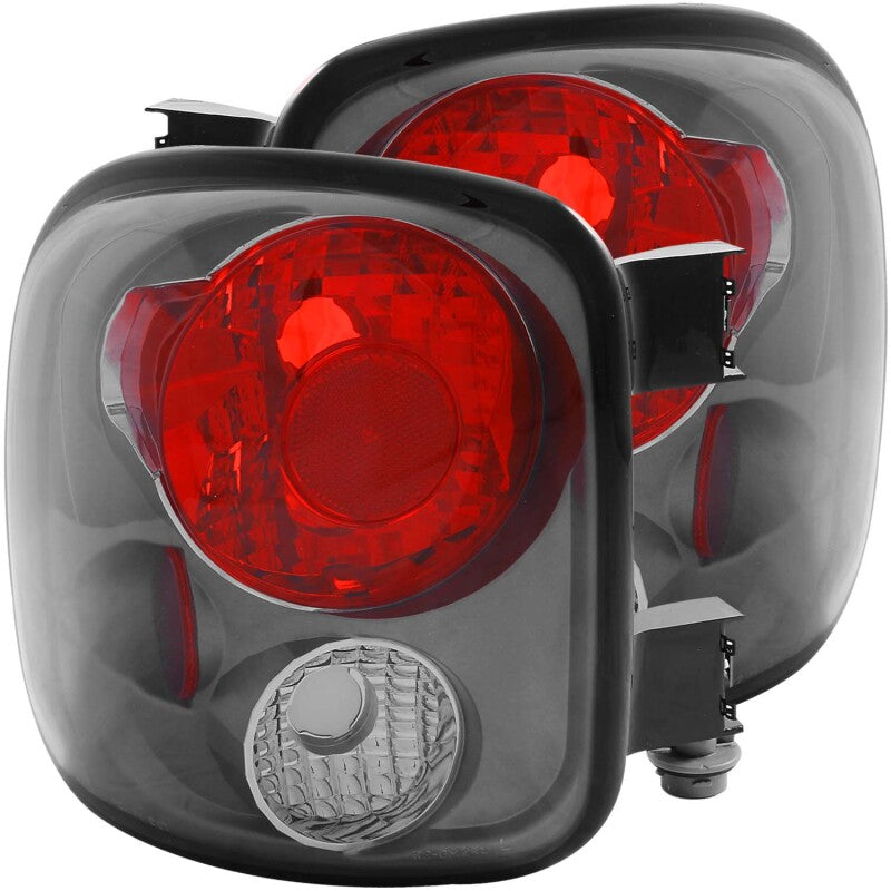 ANZO Smoke Lens Tail Light Assembly for Chevrolet Silverado 1500 (1999-2002) – Pair